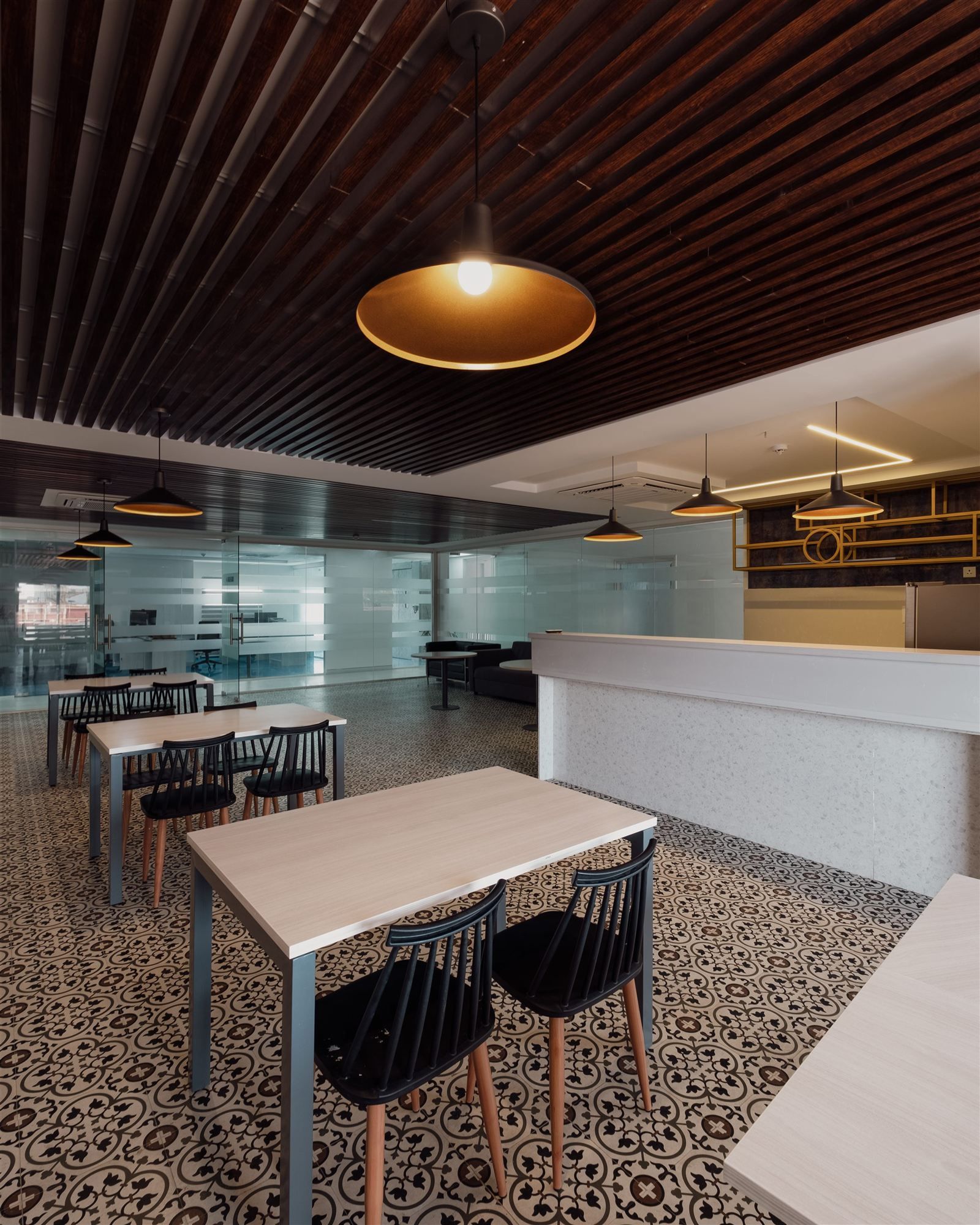 Workspace seating area